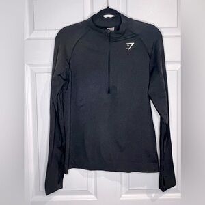 Gymshark Women’s Vital 1/4 Zip - Gray - Size XXL